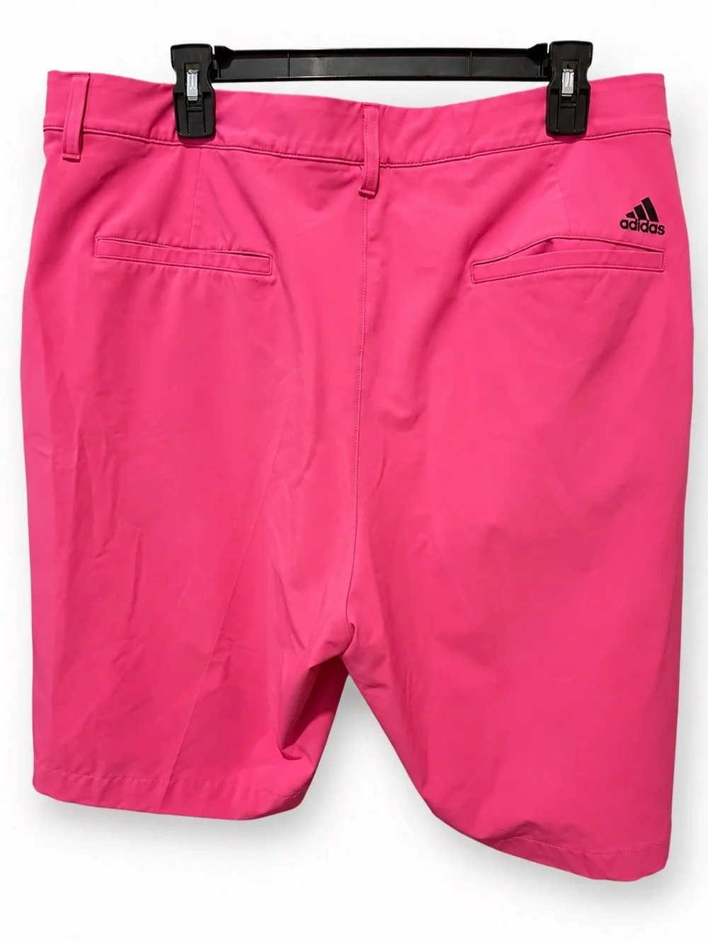 Adidas Primegreen Men’s Golf Shorts Size 40 Hot Pink Stretch Flat-Front Shorts